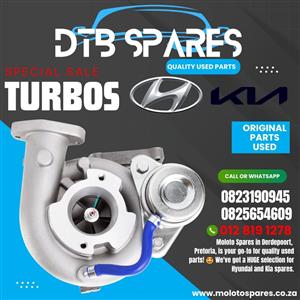 Turbos for Kia or Hyundai