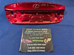 Lexus RC F-Sport Boot Lid Tailgate Door