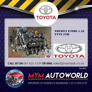 TOYOTA ETIOS 1.5 VVTI 2NR ENGINE