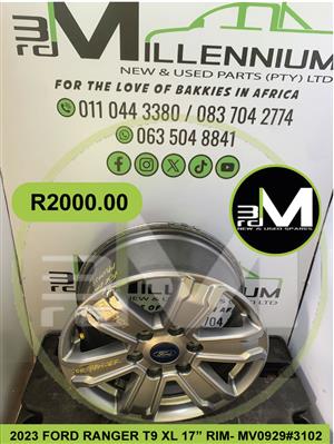 RIM 17" FORD RANGER T9