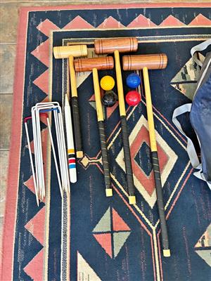 Croquet set