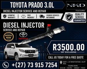 Injectors_For_A_(BRAND NEW)Toyota_Prado_3.0L 