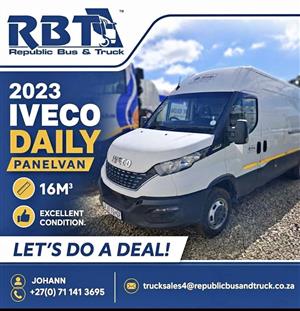 2023 IVECO PANELVAN 16CUB.