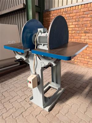 DOUBLE DISC SANDER