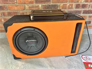 Subwoofer and amplifier