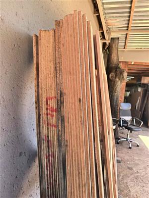 OFF CUT SUPAWOOD AS SEEN PER SHEET