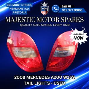2008 Mercedes-Benz A200 W169 Tail Lights Used 
