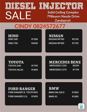 COMMON RAIL DIESEL INJECTOR SALE