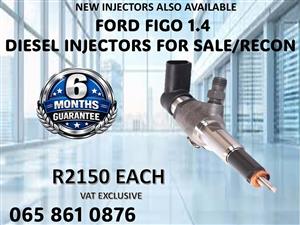 FORD FIGO 1,4 DIESEL INJECTORS FOR SALE / RECON WITH WARRANTY DURBAN