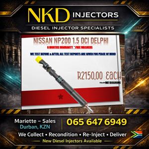 Delphi NP200 DCI Diesel Injectors