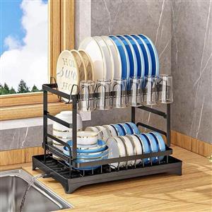  AB-253 2 tier Large Capacity Dish Drying Rack with Drainboard  for sale on order only