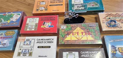 Looking to Buy Nintendo Game and Watch Games From the 80's