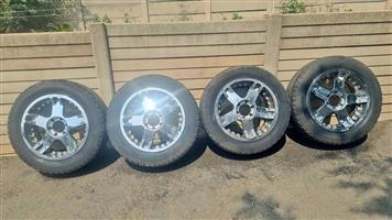 20 INCH BAKKIE MAGS AND TYRES