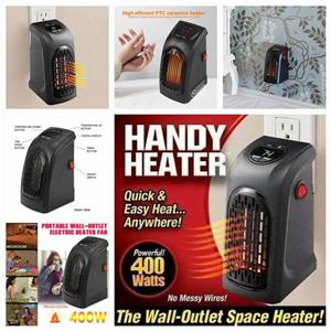 AD-538 400W Portable Handy Wall Outlet Mini Heater  On order only
