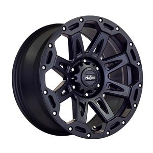 20″ A-Line Duke 6/139 Silk Black Alloy Wheels