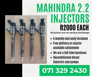 MAHINDRA 2.2 INJECTORS FOR SALE WITH WARRANTY INCLUDED 