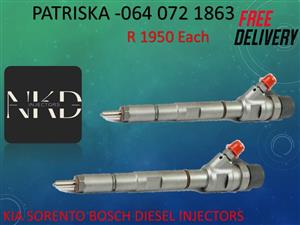 KIA SORENTO BOSCH DIESEL INJECTORS