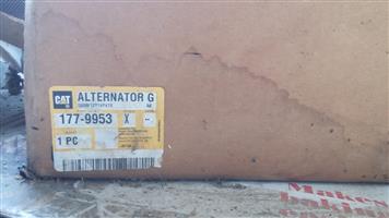 Caterpillar alternator; part no.177-9953. Graders, loaders, excavators etc. 
