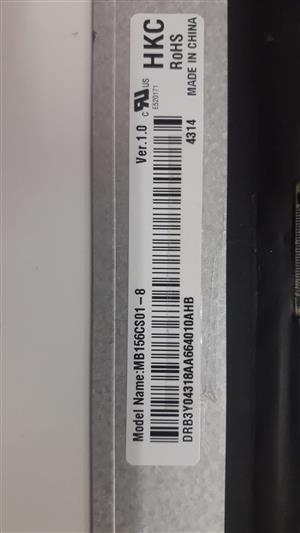 15.6" Full HD IPS Laptop Screen (HKC MB156CS01-8) – Excellent Condition