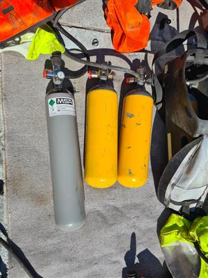 MSA & Dräger SCBA Breathing Apparatus Cylinders & Harness Kits (Bulk Stock)