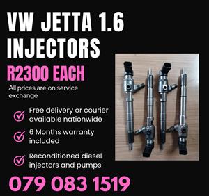 VW JETTA 1.6 INJECTORS FOR SALE WITH WARRANTY 
