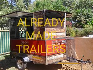 food trailer ready to go kitchen trailer