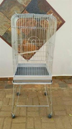 Cage with stand