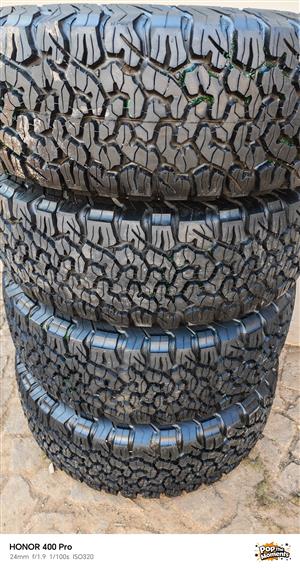 Bfgoodrich k02 265 