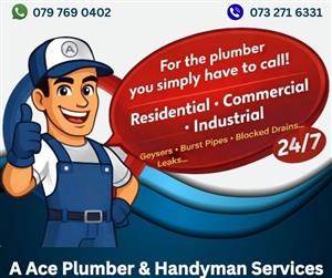 Burst pipes • Geysers • Blocked drains • Leaks • COCs • Maintenance