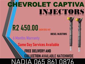 CHEVROLET CAPTIVA DIESEL INJECTORS RECONDITIONED