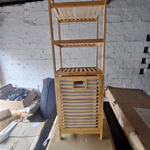Bamboo Laundry Shelf