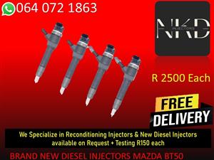 MAZDA BT50 NEW DIESEL INJECTORS FOR SALE