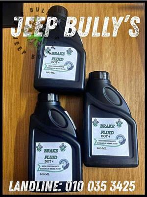 Brake Fluid Available at Jeep Bully's 