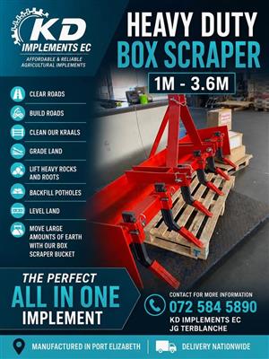 Heavy Duty Box Scrapers