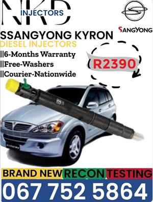 Ssangyong Kyron Diesel injectors 
