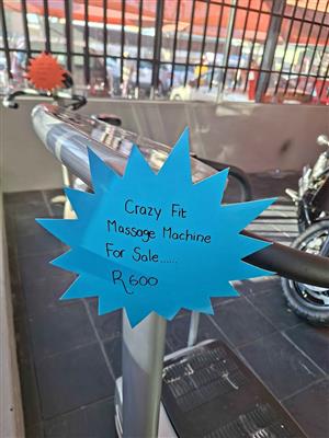 Crazy Fit Massage machine For Sale