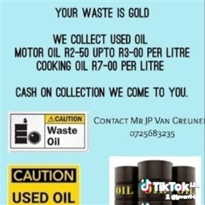 Used oil collection