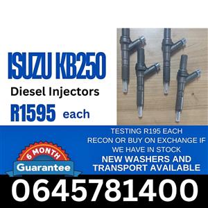 Isuzu KB250 diesel injectors for sale