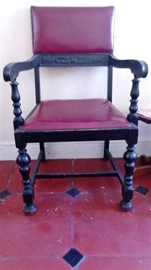 Occasional Leather Chair