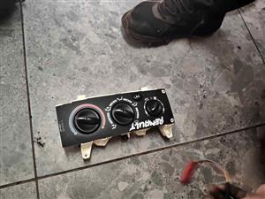 Renault Scenic Fan controls