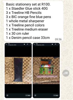Stationery packs for sale