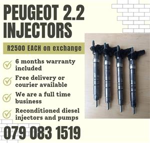 PEUGEOT 2.2 INJECTORS FOR SALE 