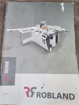 Robland nx310 combination woodwork machine / sliding table saw, Spindle router, 