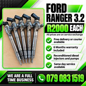 FORD RANGER 3.2 INJECTORS FOR SALE WITH WARRANTY 