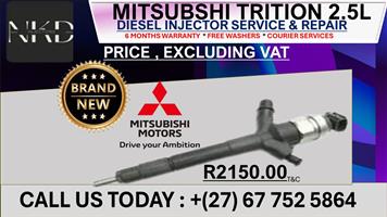 Mitsubshi Trition 2.5L Diesel Injectors on Repair