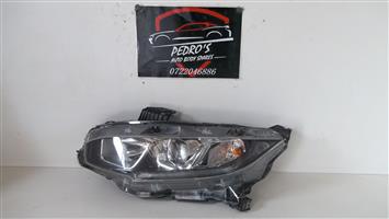 Honda Civic left projector headlight