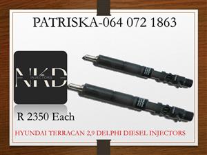 HYUNDAI TERRACA 2,9 DIESEL INJECTORS FOR SALE