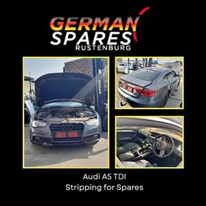 AUDI A5 TDI- NOW STRIPPING