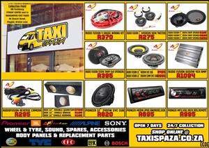Sound, Audio, Radios MP3 , DVD players, Amplifiers, Subwoofers, Speakers, suitable for TOYOTA QUANTUM QUANTAM and other taxis.