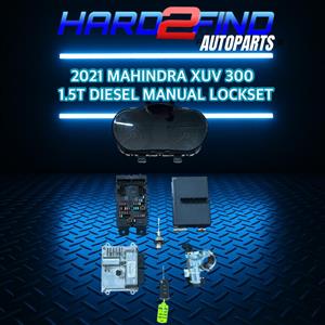 2021 MAHINDRA XUV 300 1.5 DIESEL MANUAL LOCKSET FOR SALE 
